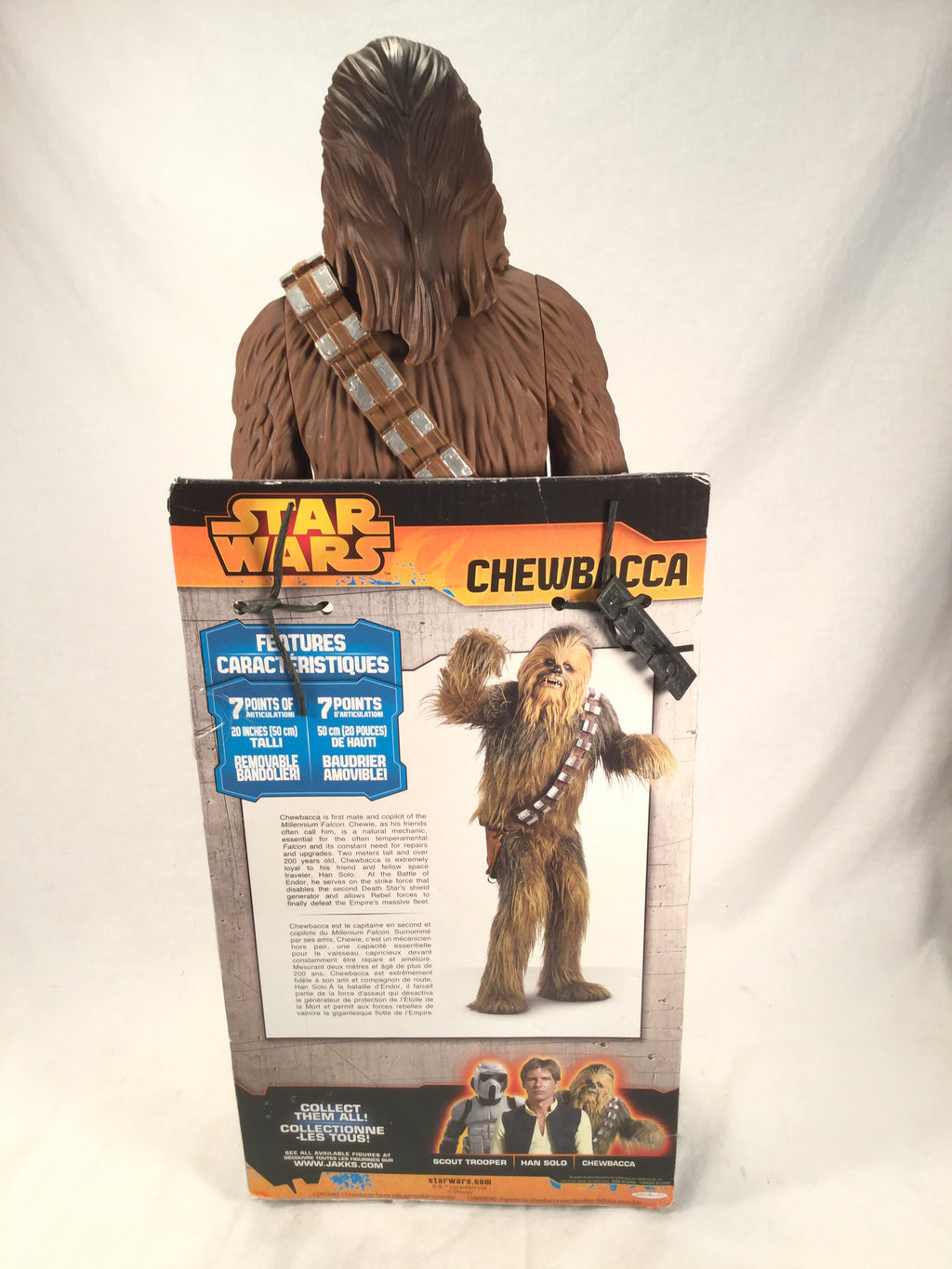 20 inch chewbacca store action figure