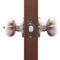 Copper Creek EK2030SS Egg Privacy Door Knob, Satin Stainless