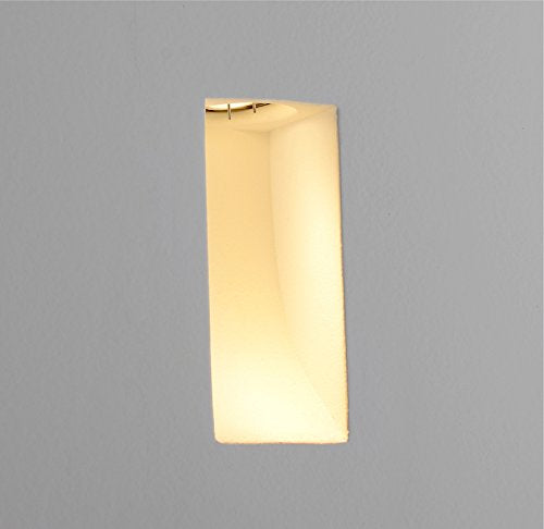 SLV Lighting 700035U Contemporary Plastra REC-Square Recessed Led Wall Lamp - White Finish