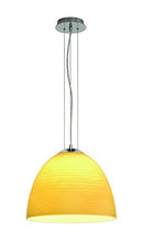 SLV Lighting 7133650U Orion Cone Pendant with Beige Shade, Brushed Steel Finish