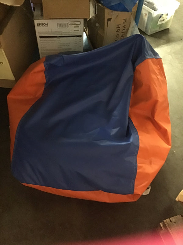 E sea rider bean bag (blue and orange)