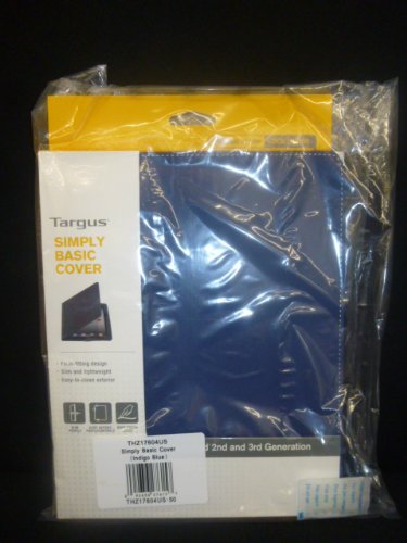 IPad 2 & 3 Gen cover, TARGUS Simply Basic Cover - Indigo Blue