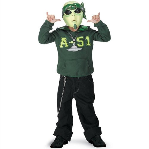 Halloween - Martian Costume: Boy's Size 10-12