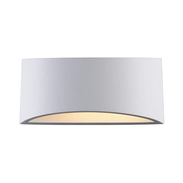 SLV Lighting 700011H Contemporary Plastra up-Down Led Wall Lamp - White Finish