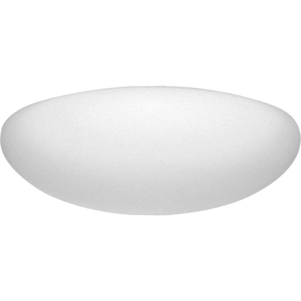 Progress Lighting P7307-60 White Contoured Acrylic Clouds Float Off The Ceiling Regressed White Chassis Wall Or Ceiling Mount with Standard 120 Volt Normal Power Factor Ballasts, White