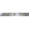 Progress Lighting P3116-15 Basic Broadway Lighting Strips That Use Fewer Lamps on 7-1/2 Inch Centers and UL Listed For Ceiling Mounting with 25 Watt Lamps, Polished Chrome