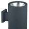 SLV Lighting 751284U Big Rox Indoor/Outdoor Wall Sconce, Black Finish