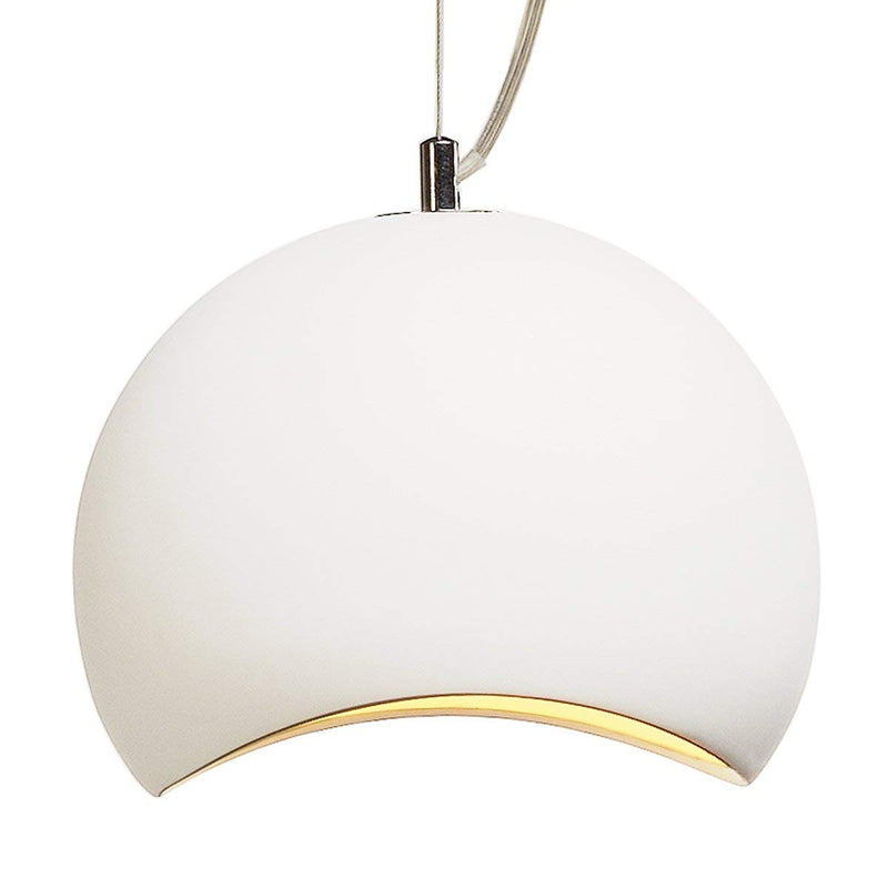 SLV Lighting 148040 Paintable Pendant Light, PD-1 Ceiling Lamp, White