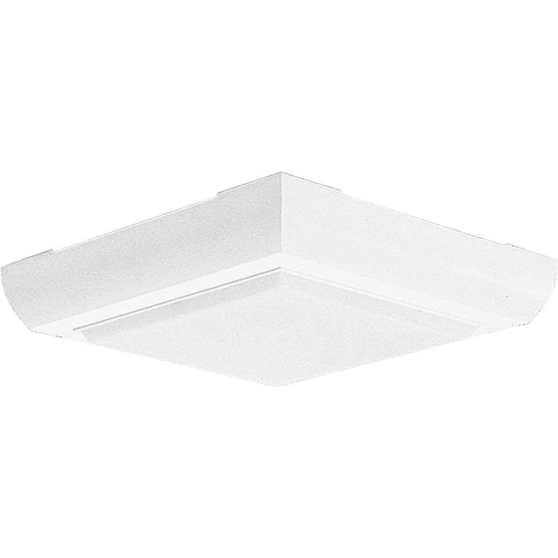 Progress Lighting P7118-30 Impact Resistant Polycarbonate Frame with Polycarbonate Diffuser, White