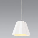 SLV Lighting 7700031U Contemporary Plastra PD-3 1-Light Pendant - White Finish