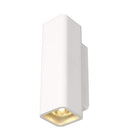 SLV Lighting 8700030U Contemporary Plastra Wl-1 2-Light Wall Lamp - White Finish