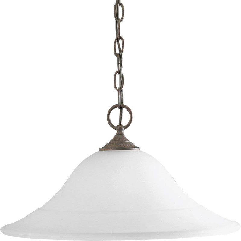 Progress Lighting P5095-33 1-Light Pendant, Cobblestone