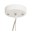 SLV Lighting 148040 Paintable Pendant Light, PD-1 Ceiling Lamp, White