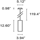 SLV Lighting 7149386U Enola 1 Light Pendant