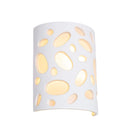 SLV Lighting 8700021U Contemporary Plastra Space Wl 1-Light Wall Lamp - White Finish