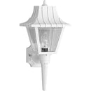 Progress Lighting P5815 Wall Torch with Ribbed Mansard Roof Beveled