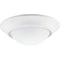 Progress Lighting P8012-30 Textured White Eclipse Trim with Satin White Glass Wet Location, Textured White