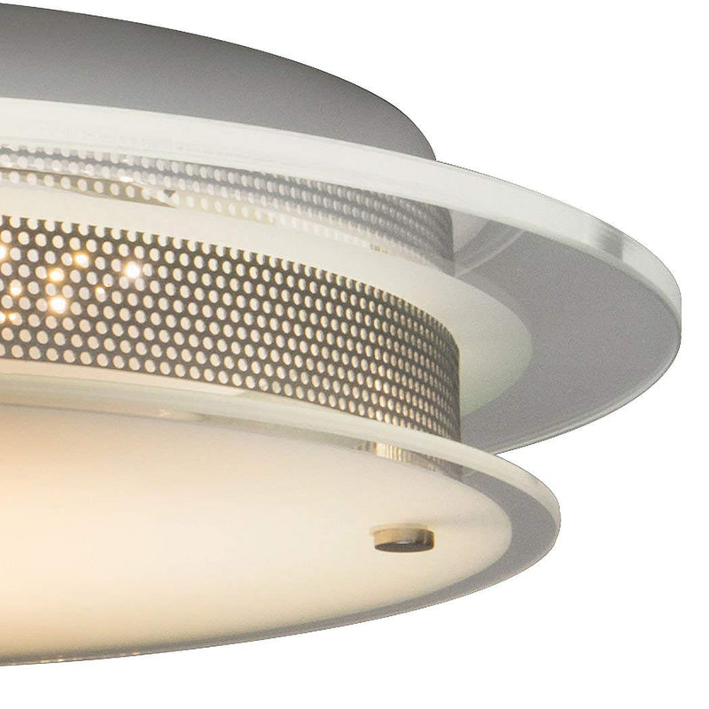 SLV Lighting 7711223U Glassa Round LED Wall/Ceiling Lamp