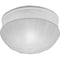 Progress Lighting P3417-30 Snap-In Fitter with Satin Etched, Fluted Glass, White