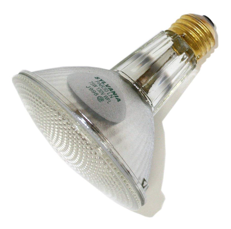 ylvania 14785 - Capsylite PAR30 75 Watt 130 V Wide Flood Beam Tungsten Halogen Reflector Bulb