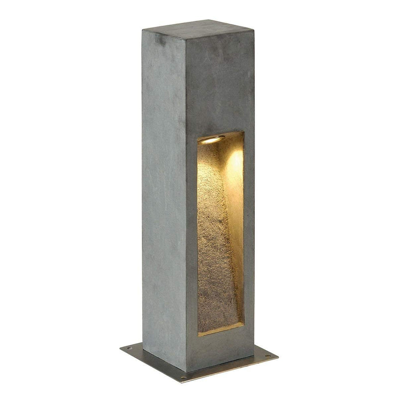 SLV Lighting 4231370U Arrock Stone 50 LED Bollard