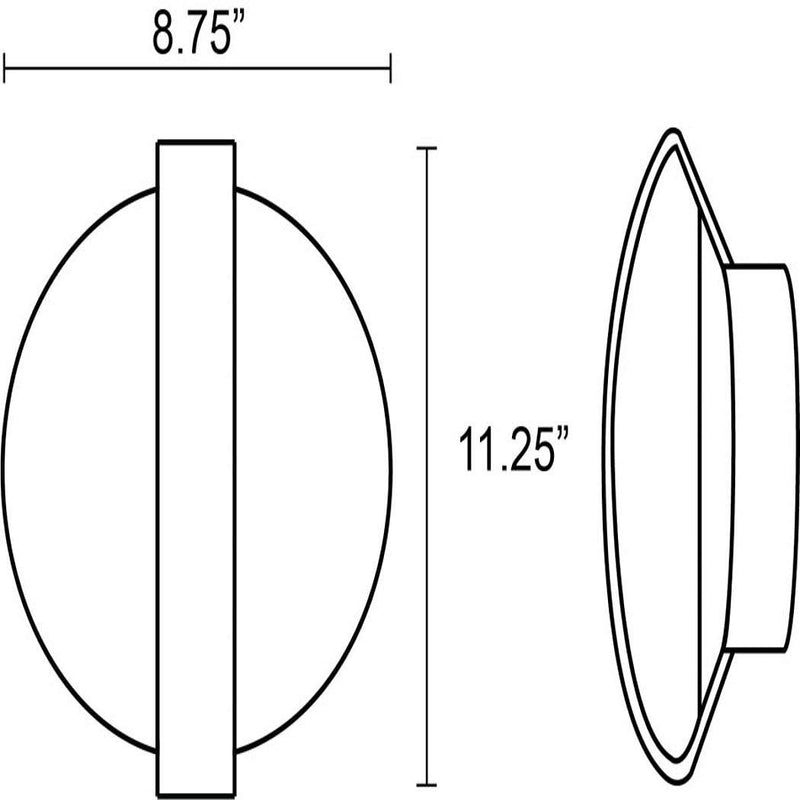 SLV Lighting 701022U Round Indi 22 LED Wall/Ceiling Lamp