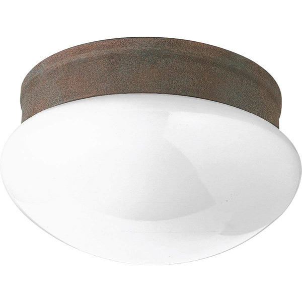 Progress Lighting P3410-33 2-Light Close-To-Ceiling Fixture, Cobblestone