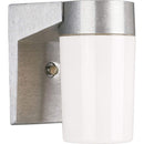 Progress Lighting P5695-16 Impact Resistant Fixture For Wall Mount Only with Polycarbonate Diffuser, Satin Aluminum