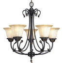 Progress Lighting P4297-84 5-Light Timberbrook Chandelier, Espresso