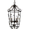 Progress Lighting P3451-84 Three-Light Timberbrook Hall and Foyer Fixture, Espresso