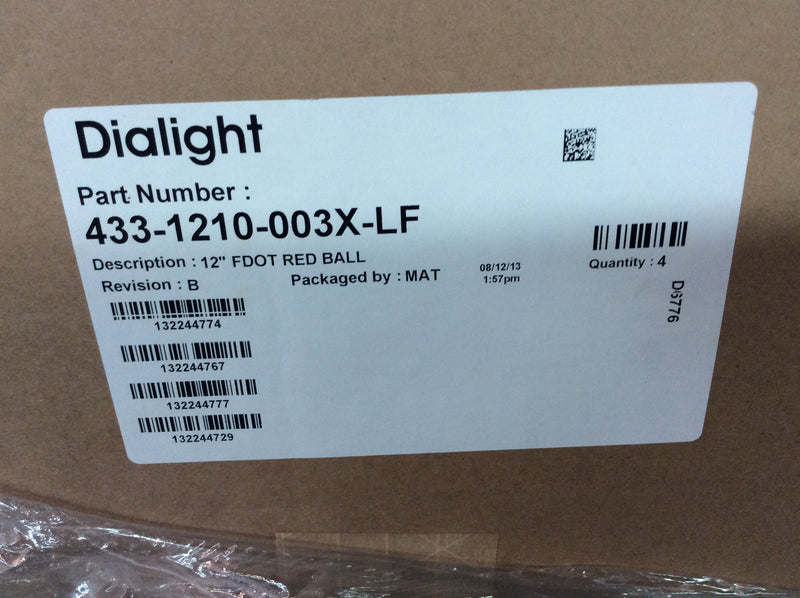 Dialight 12in FDOT Red LED Light Part