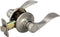 Legend 809124 Wave Style Lever Handle Passage Hall and Closet Leverset Lockset, US15 Brushed Nickel Finish