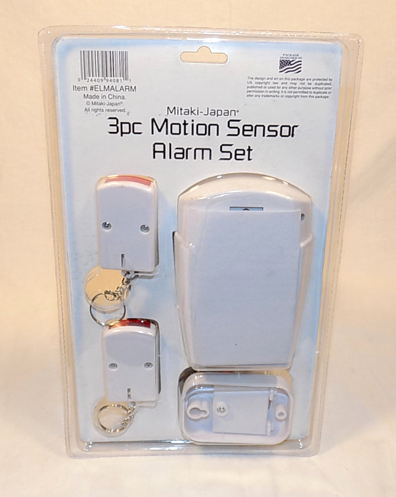 3pc Motion Alarm Set (TWIN PACK) (2 PACK)