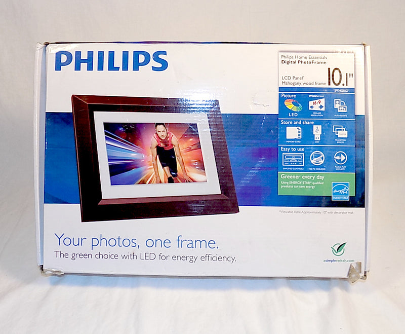 USED PHILIPS LED 10.1" Electronic Picture Frame Brown SPF3402S/G7