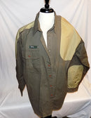 USED: ORVIS XL **2 PACK** SHOOTING / HUNTING SHIRT W/ SHOULDER & SLEEVE PATCHES MEN'S XL