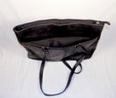 USED: Tignanello Black Leather Hand Bag