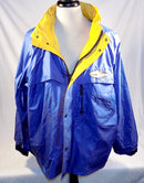 USED: Weather Proof Garment Company MEN'S XL Blue/Yellow Jacket