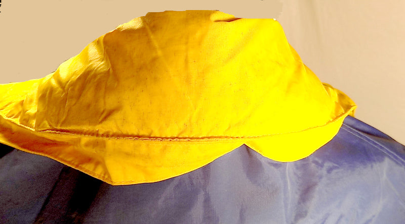 USED: Weather Proof Garment Company MEN'S XL Blue/Yellow Jacket