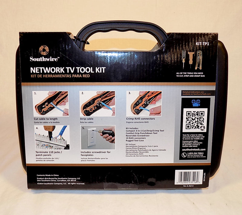 NEW: Southwire Network Tool Kit KIT-TP1 BRAND NEW SEALED