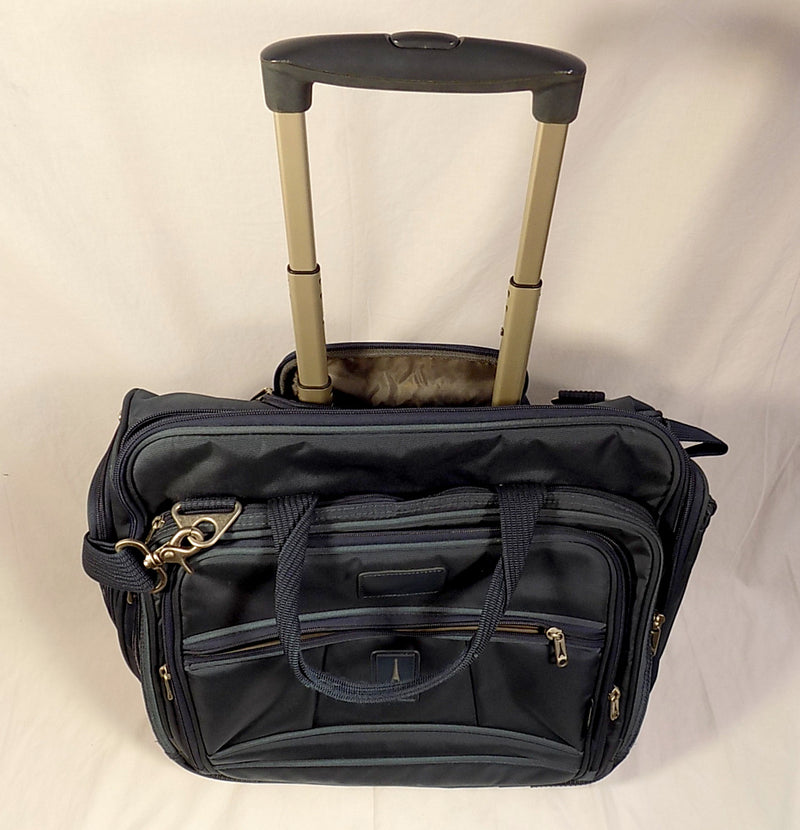 USED: TRAVELPRO CREW 5 Aqua rolling tote