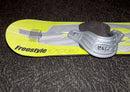 USED: **2 BOARDS** PALMER TITANIUM SNOWBOARD 3D X 156 & K2 BINDINGS W/ KIDS RIVA FREESTYLE 110 SNOWBOARD