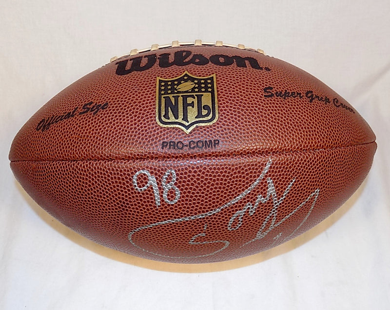 USED: Autographed Tony Siragusa NFL Football