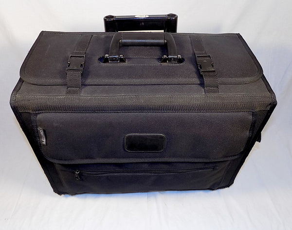 USED: MaxMore ROLLING COMPUTER CASE/ BRIEFCASE