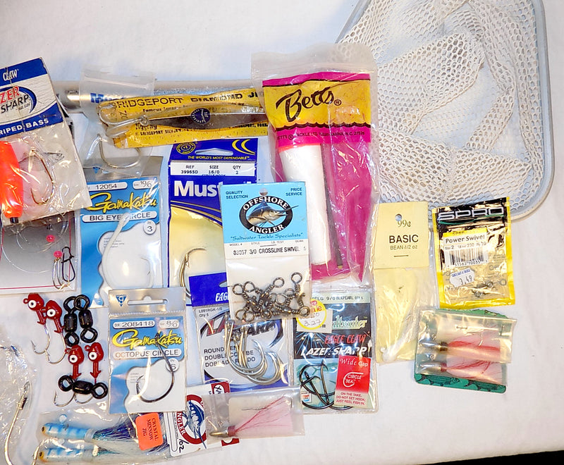 NEW: MISC. Lot Of Fishing Lines & Hooks