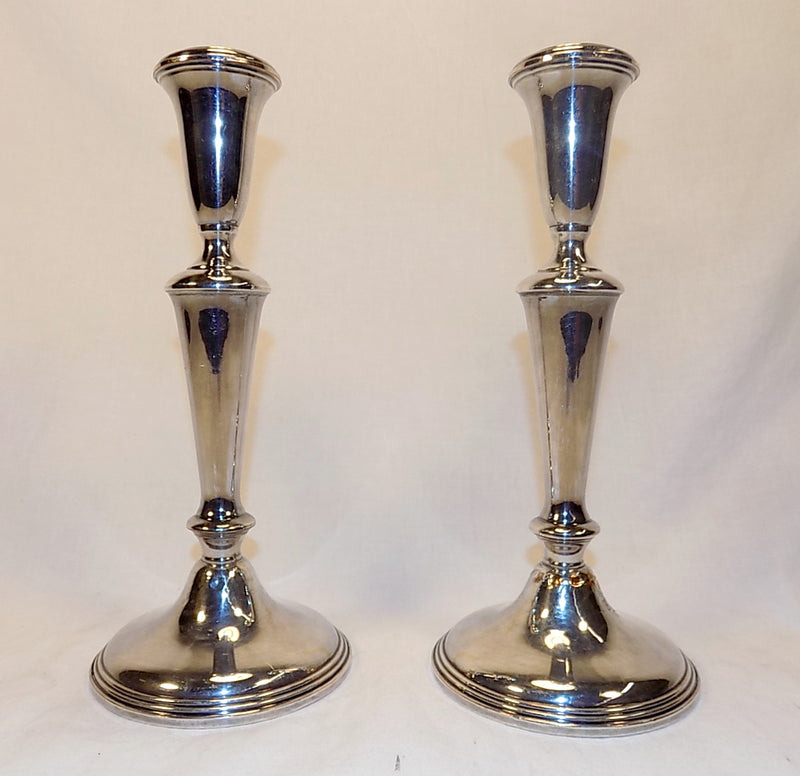 Empire silver hot sale candle holders