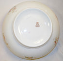 ANTIQUE POWELL BISHOP & STONIER ENGLAND LARGE BOWL W/ FLOWER DESIGNS