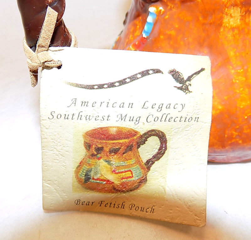 Vintage American Legacy Southwest Collection Bear Fetish Mug New W/Tag