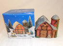 Christmas Village Home Town America Collection LOT of 7 Porcelain pcs. 1995