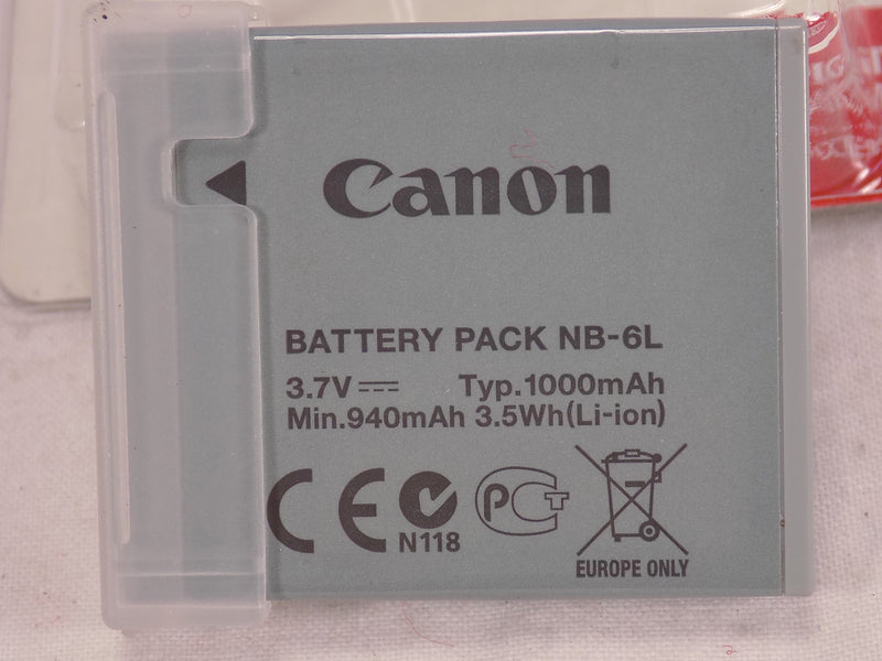 Canon NB-6L Battery Pack 3.7V 1000mAh