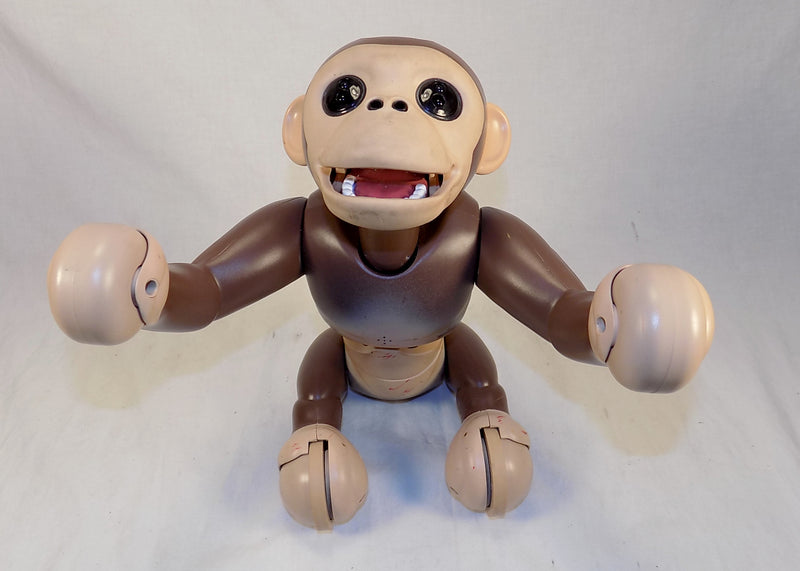 ZOOMER CHIMP Interactive Chimpanzee Monkey Voice Commands Movement, SPIN MASTER